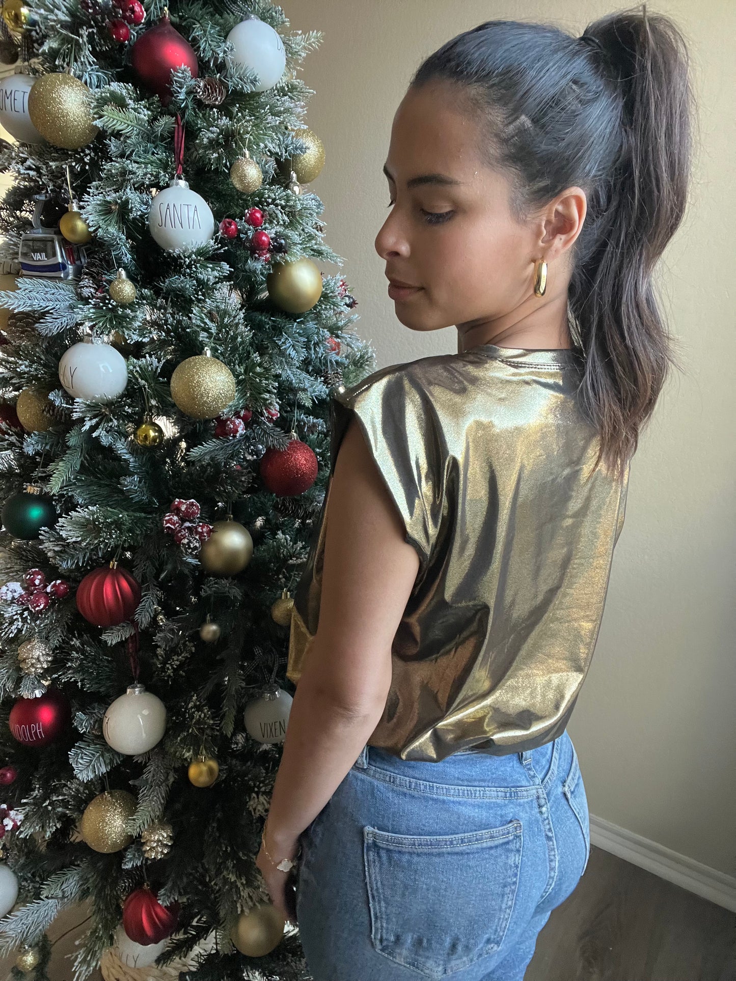 METALLIC TOP