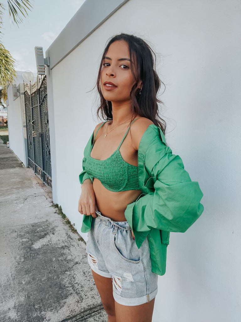 EMERALD BRALETTE
