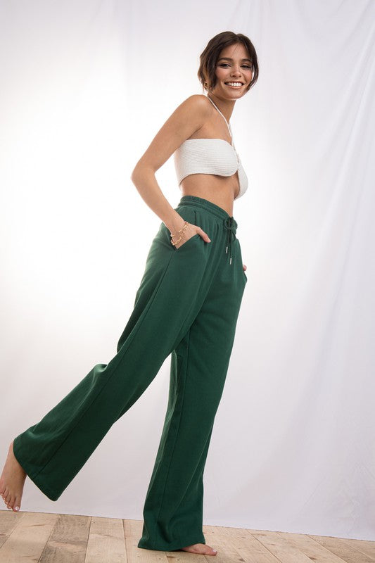 EMERALD WIDE LEG PANT