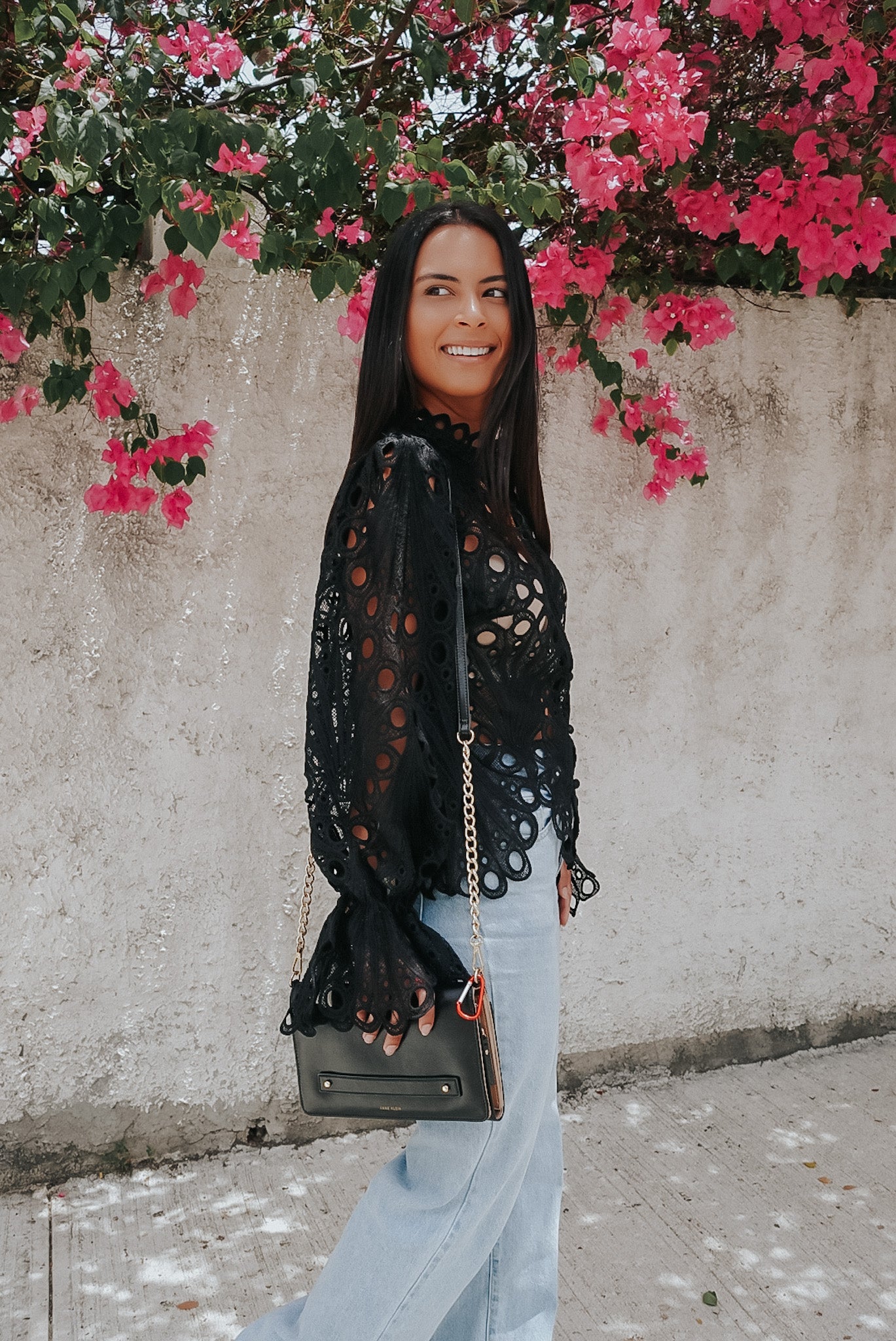 CROCHET BUTTON UP TOP