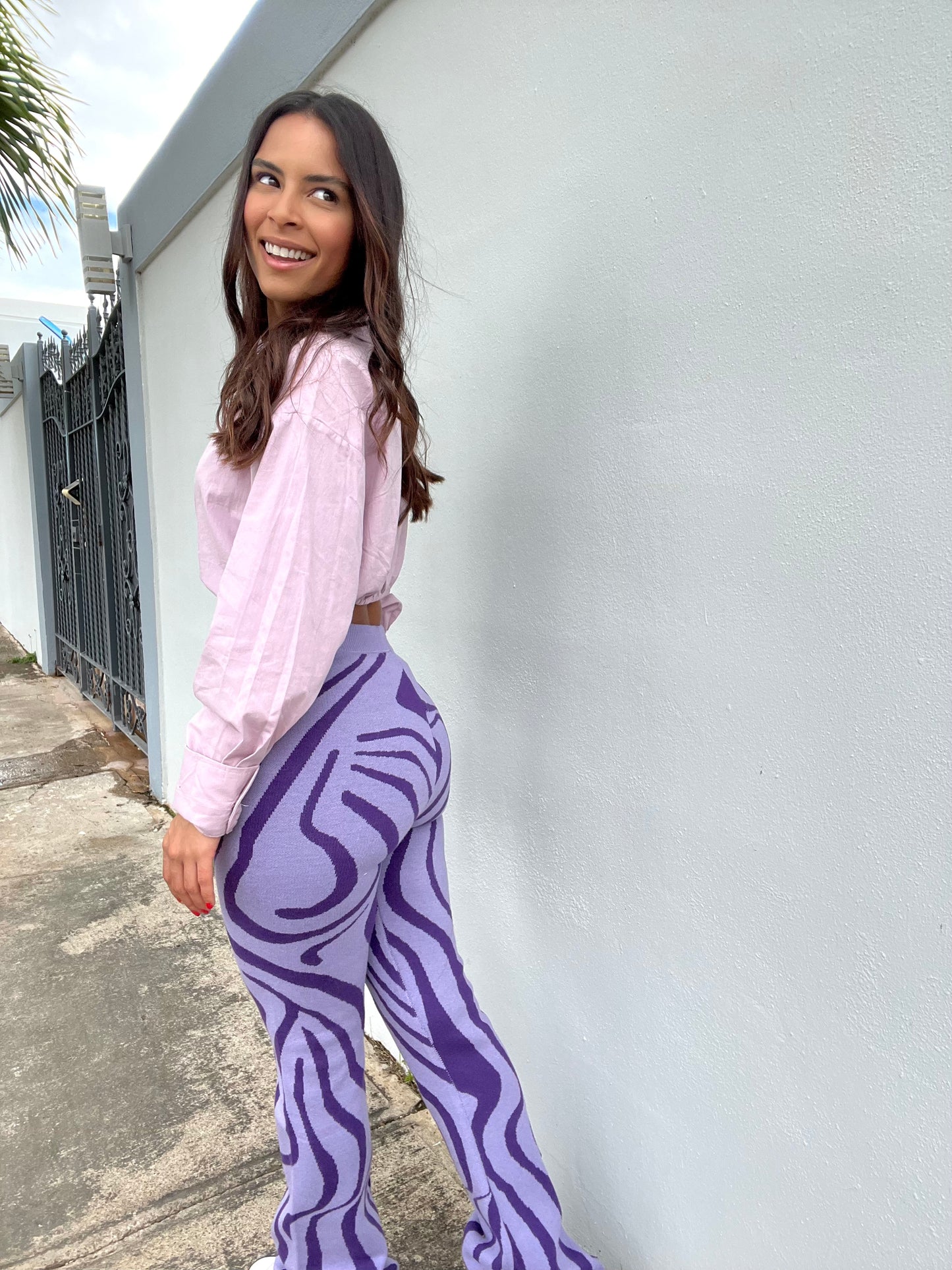 WAVY SWEATER PANT