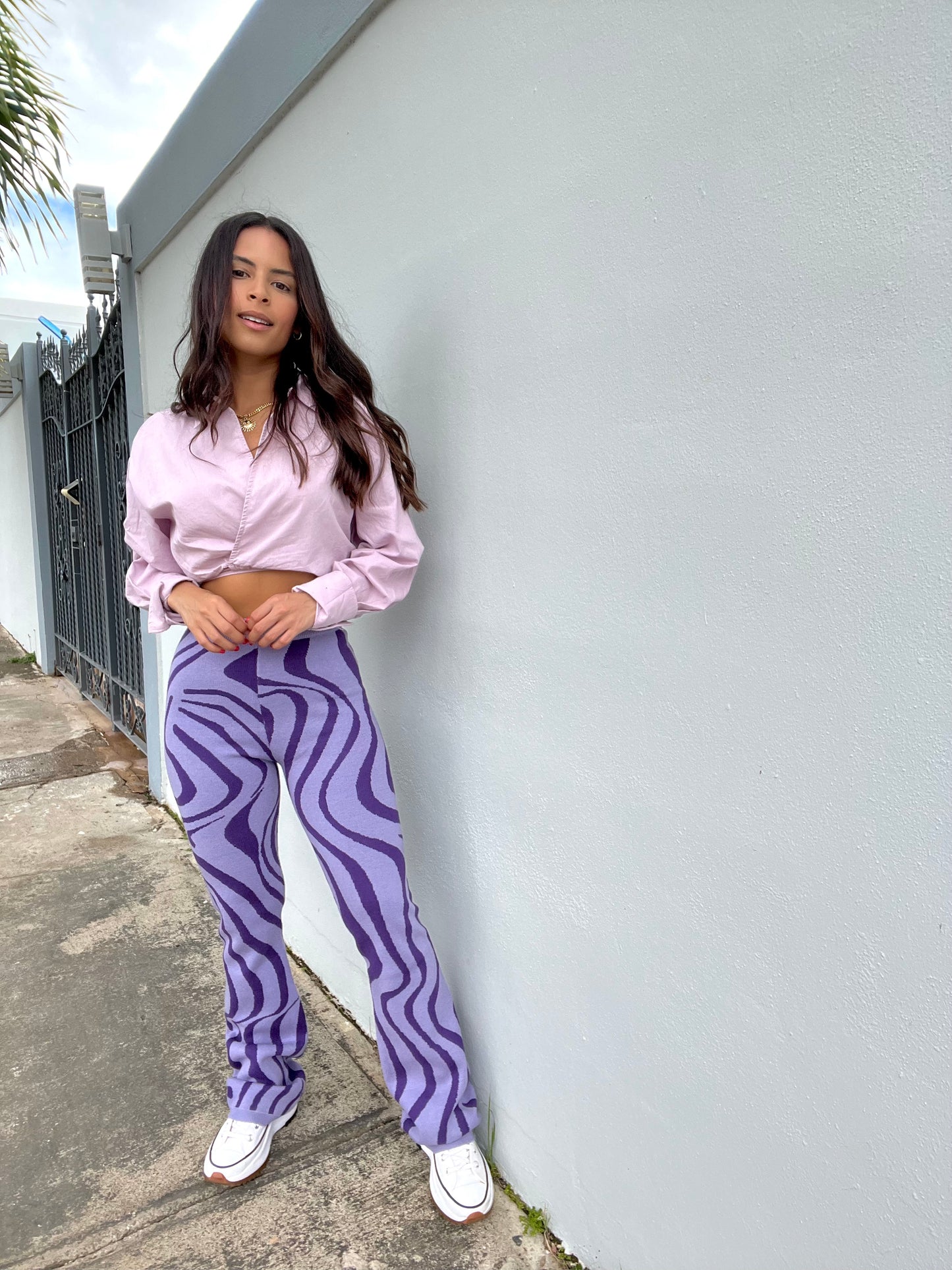 WAVY SWEATER PANT