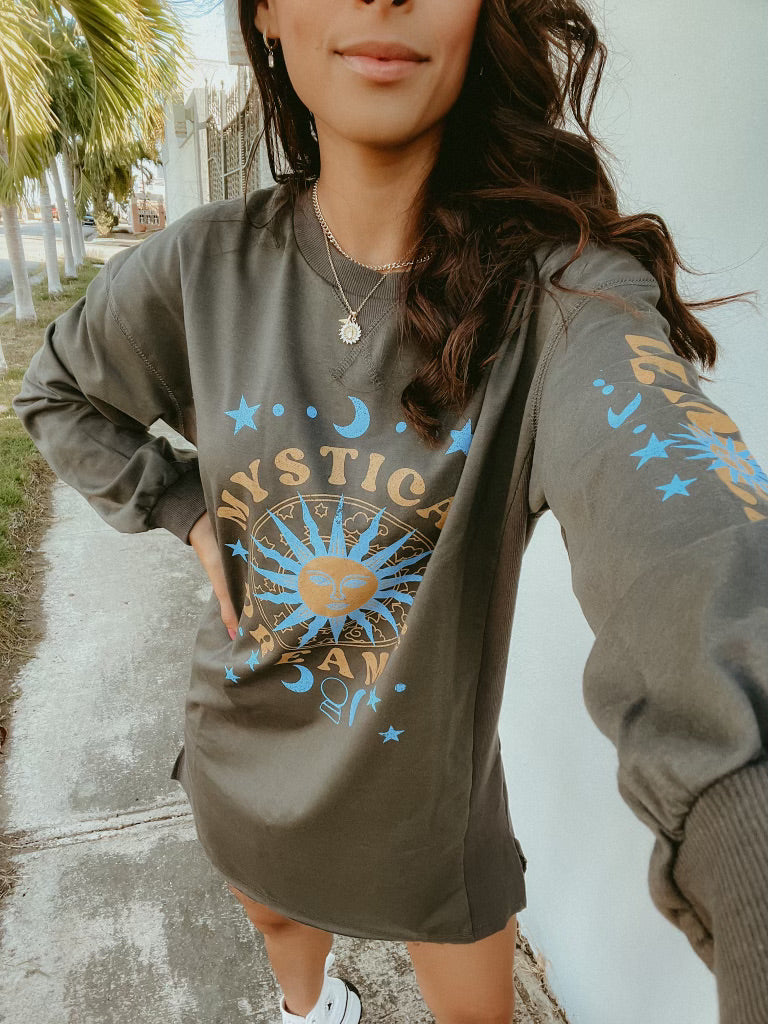 MYSTICAL DREAMER SWEATER DRESS