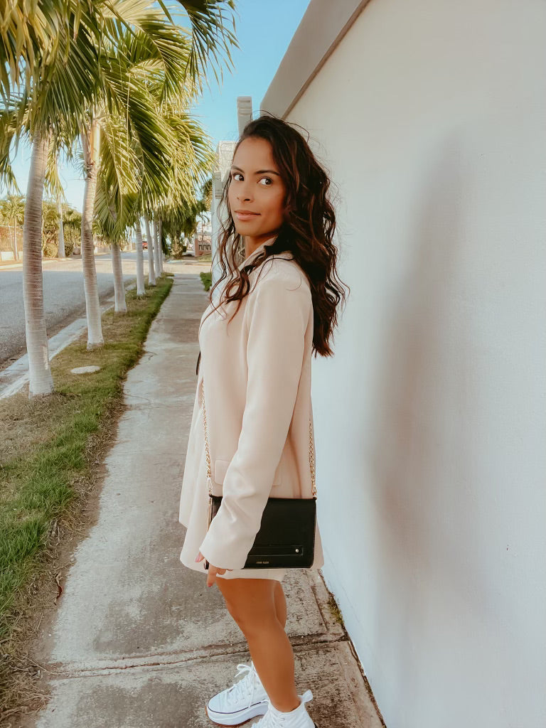 SAND OVERSIZED BLAZER