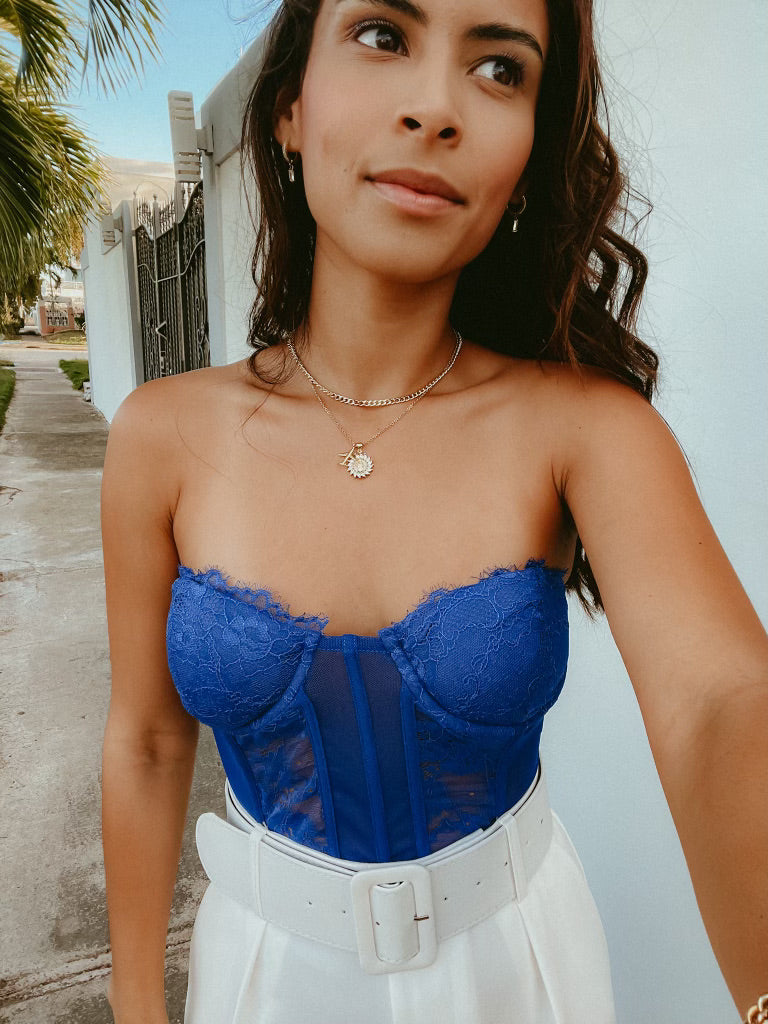 ROYAL LACE BODYSUIT