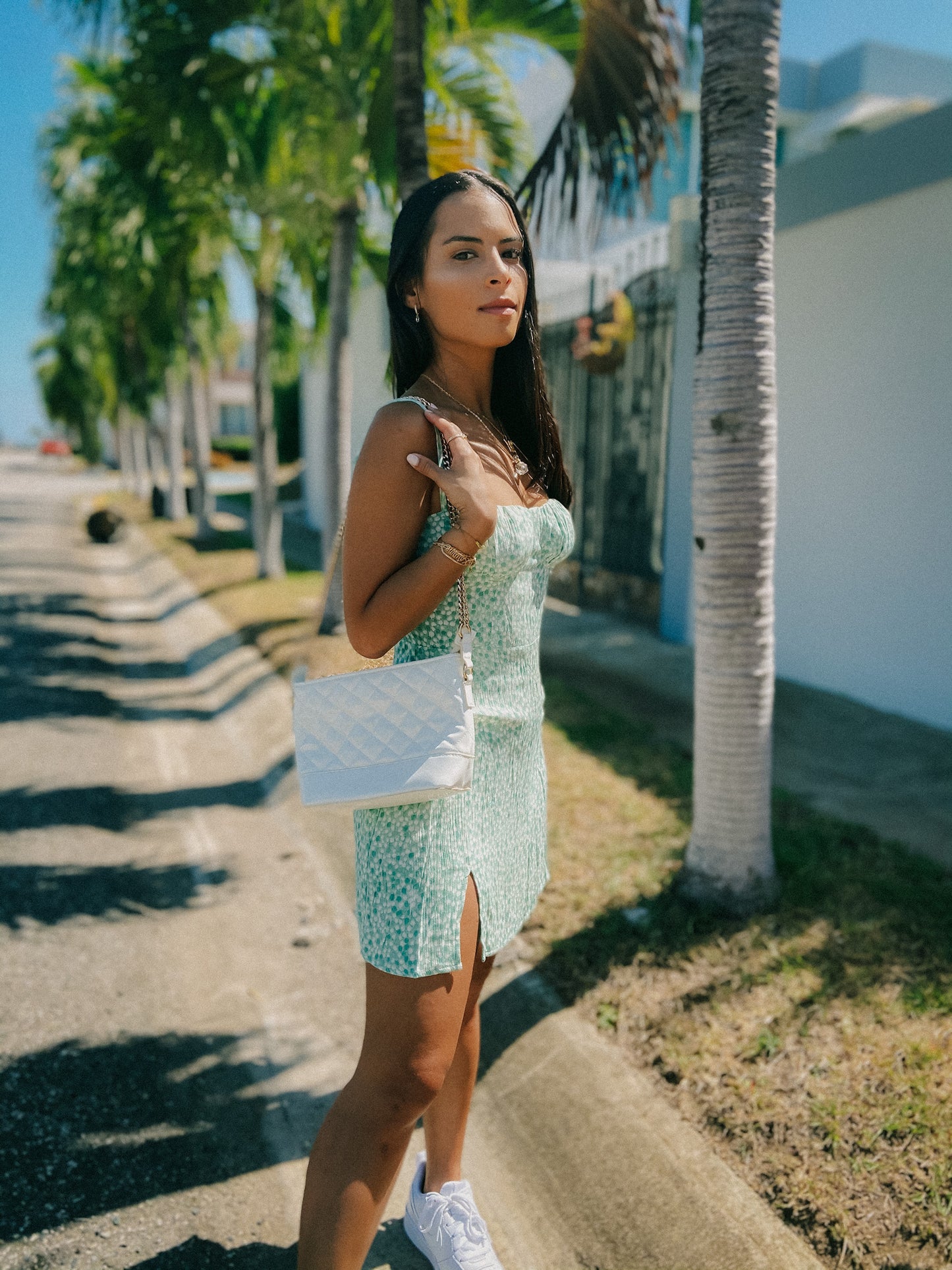 "Kamari" Slit Dress