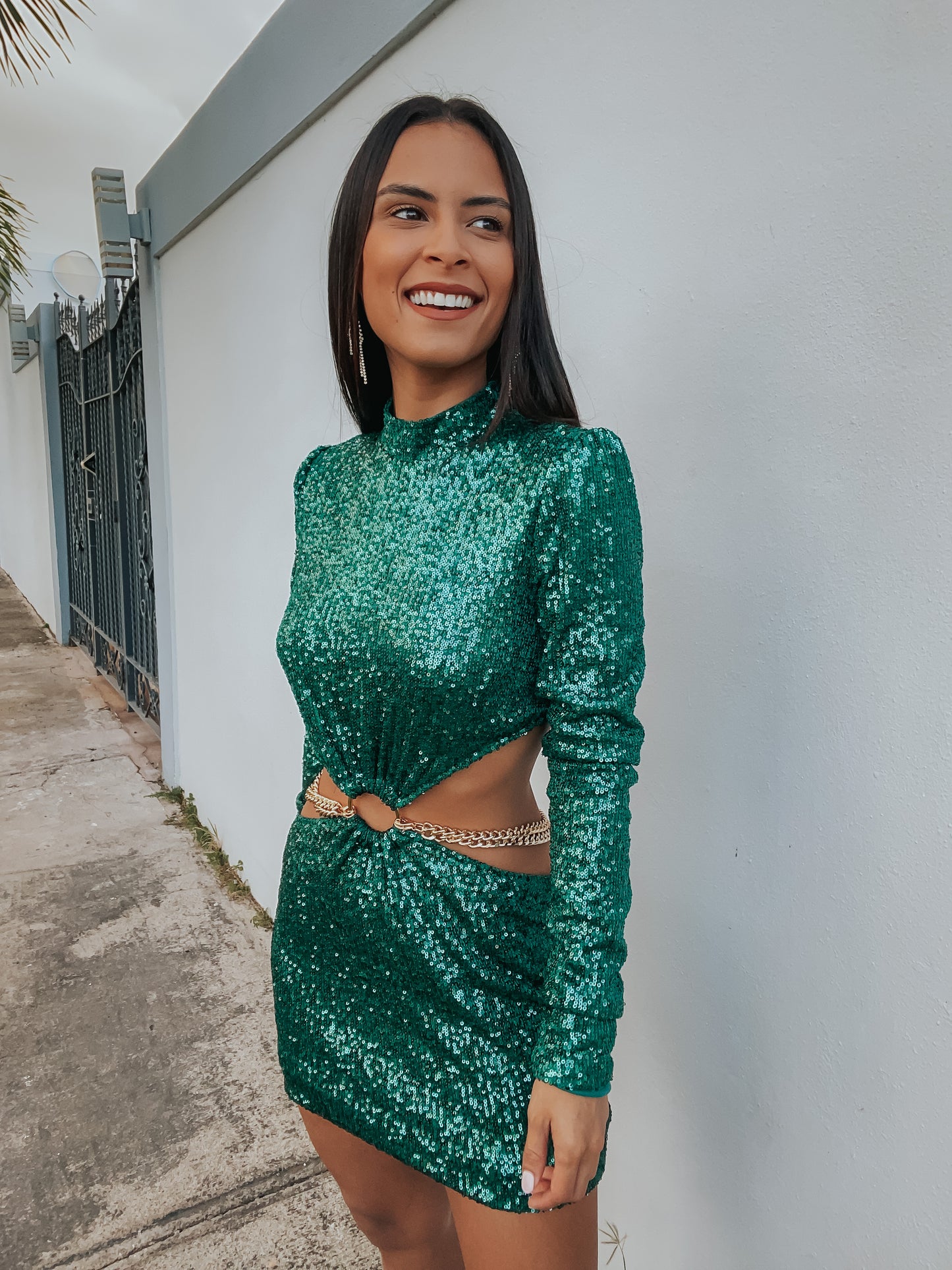 EMERALD CUTOUT MINI