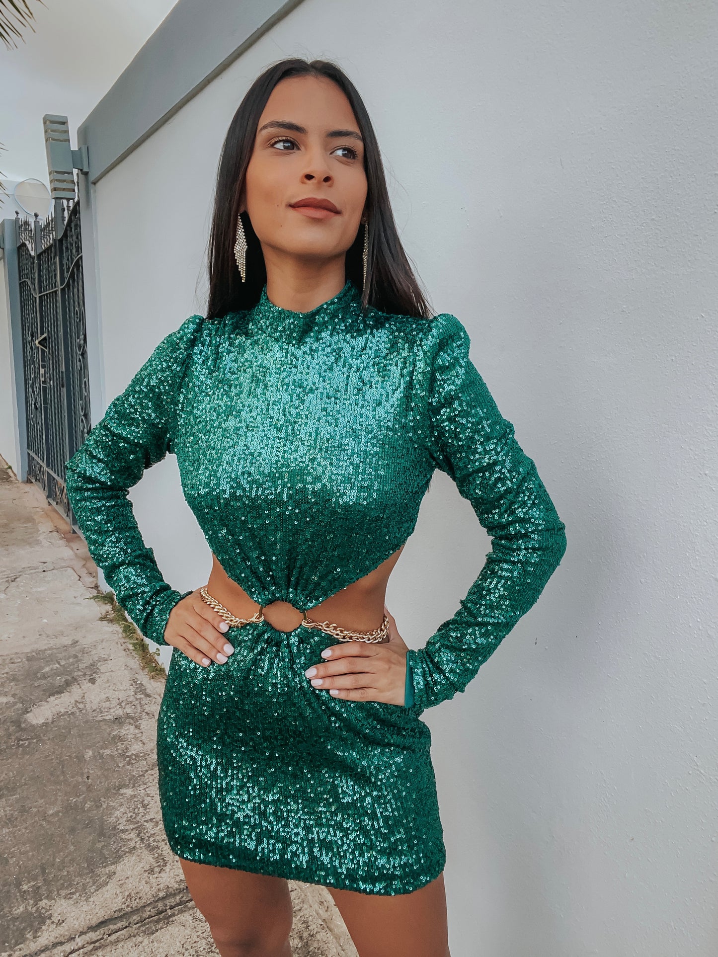EMERALD CUTOUT MINI
