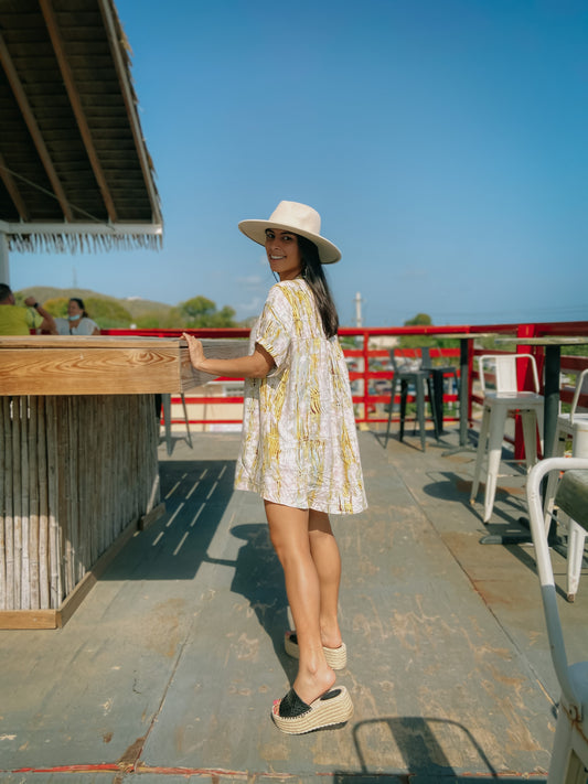 BOHO MINI DRESS