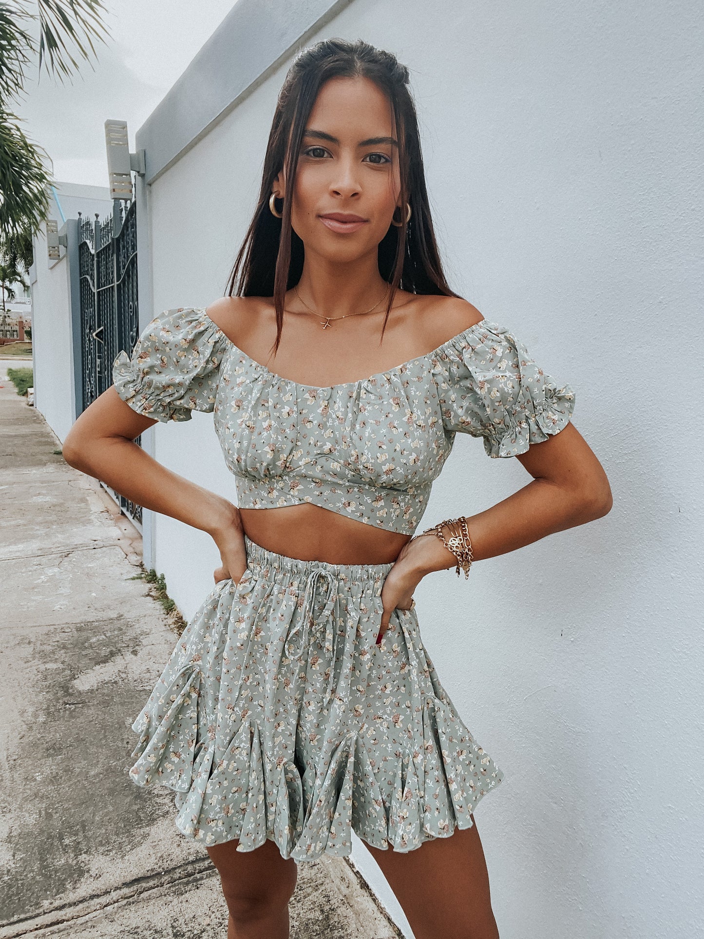 SAGE SKORT SET