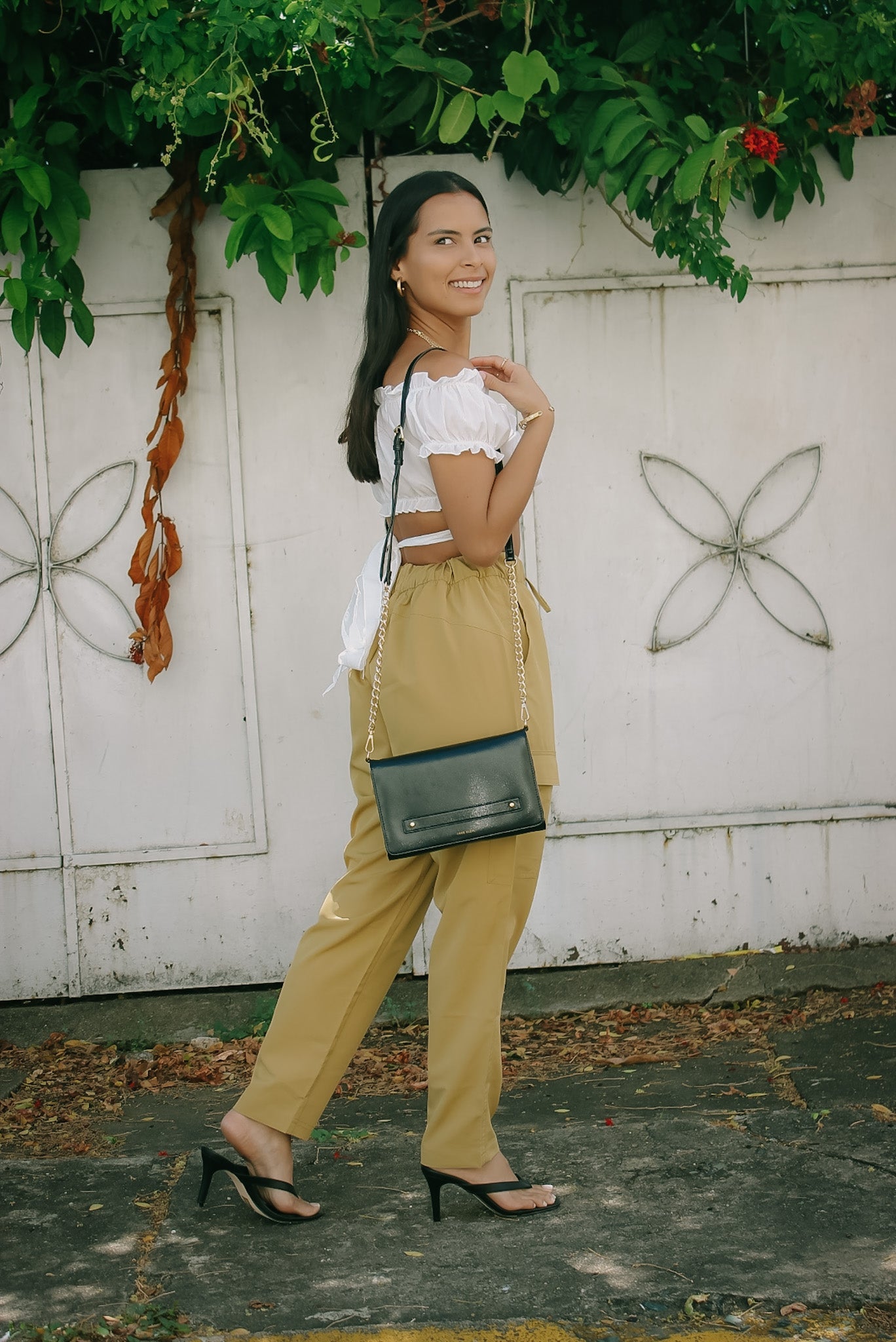 Golden Lime Cargo Pants