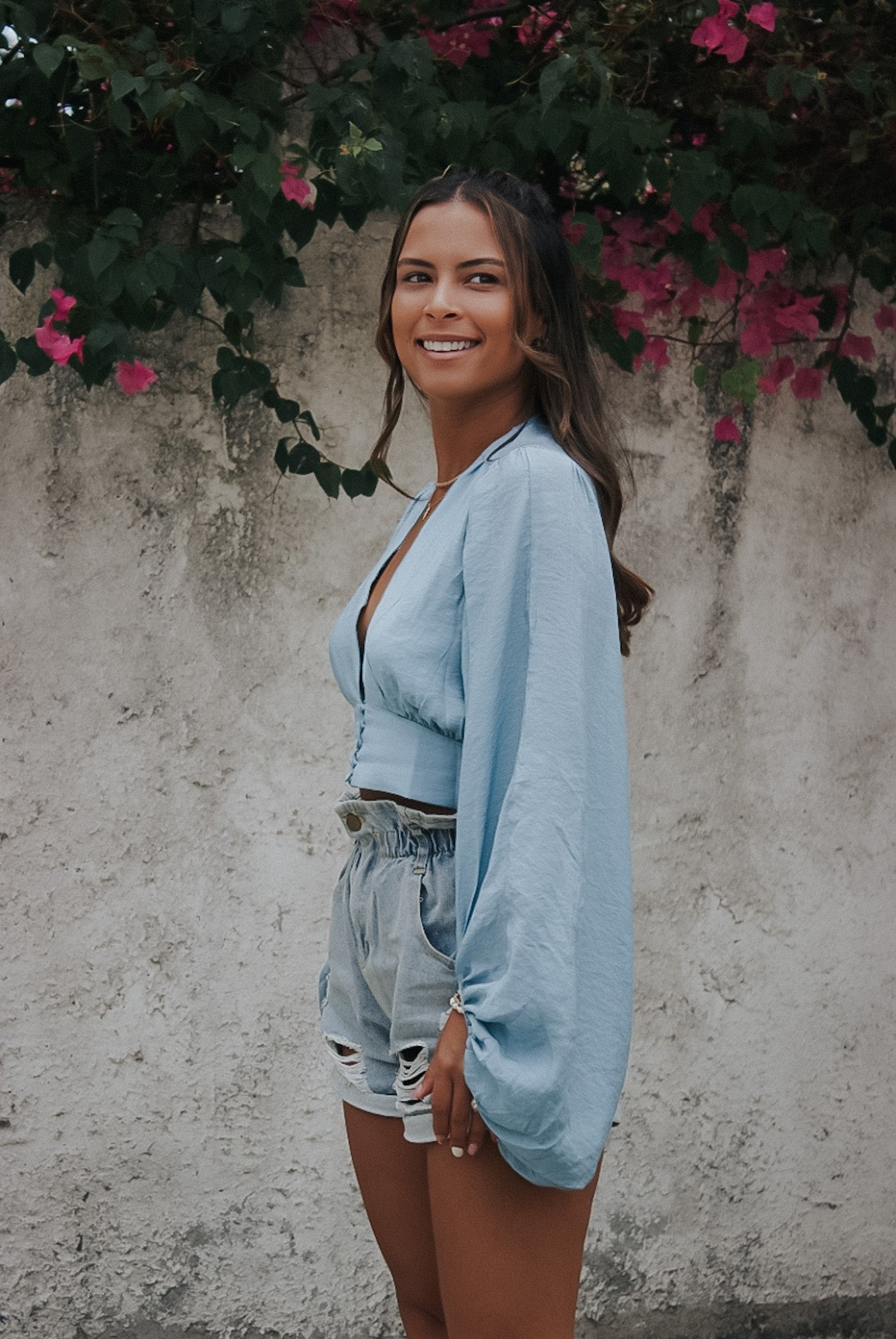 TEAL TOP