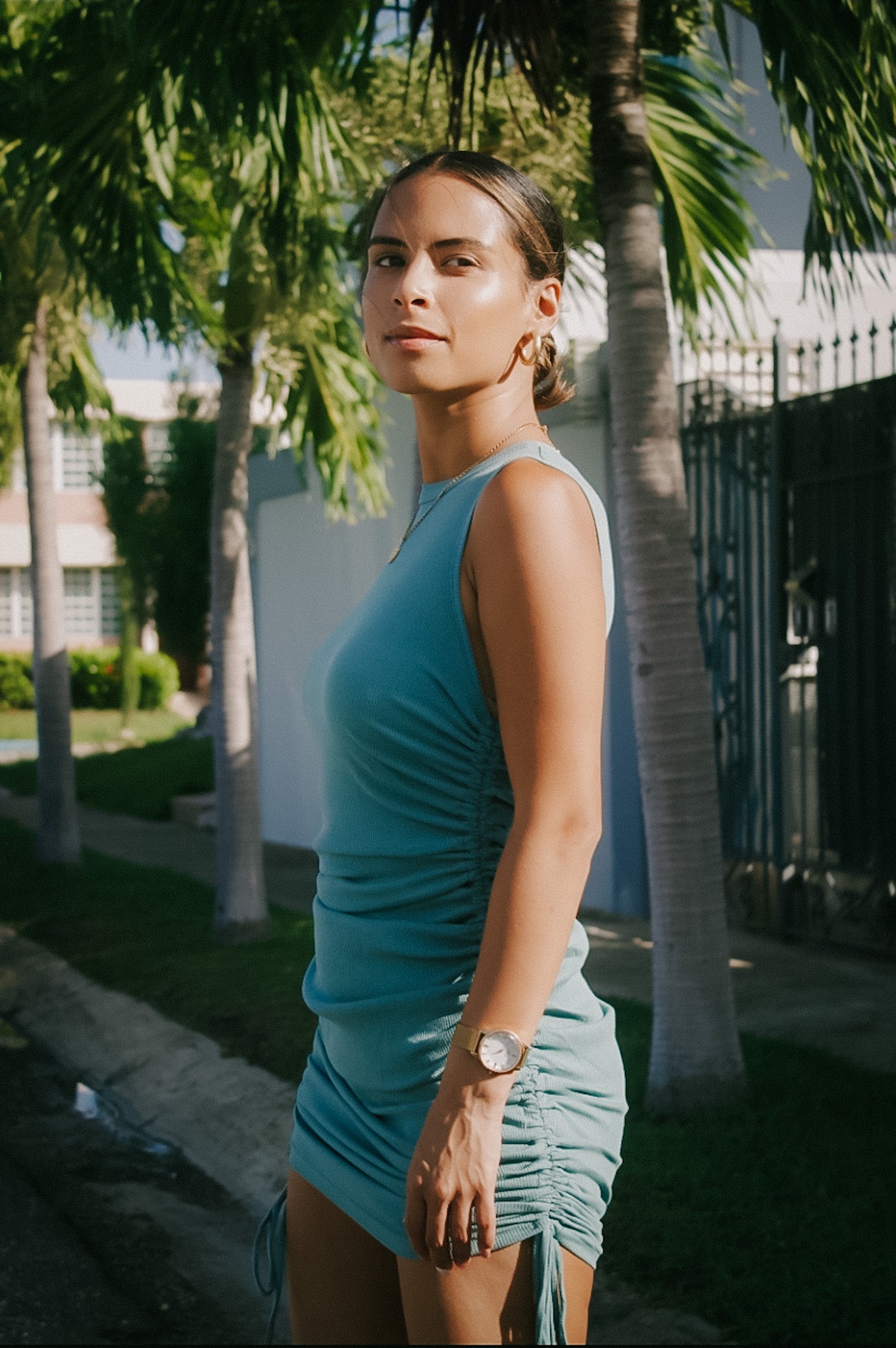 JADE RUCHED MINI