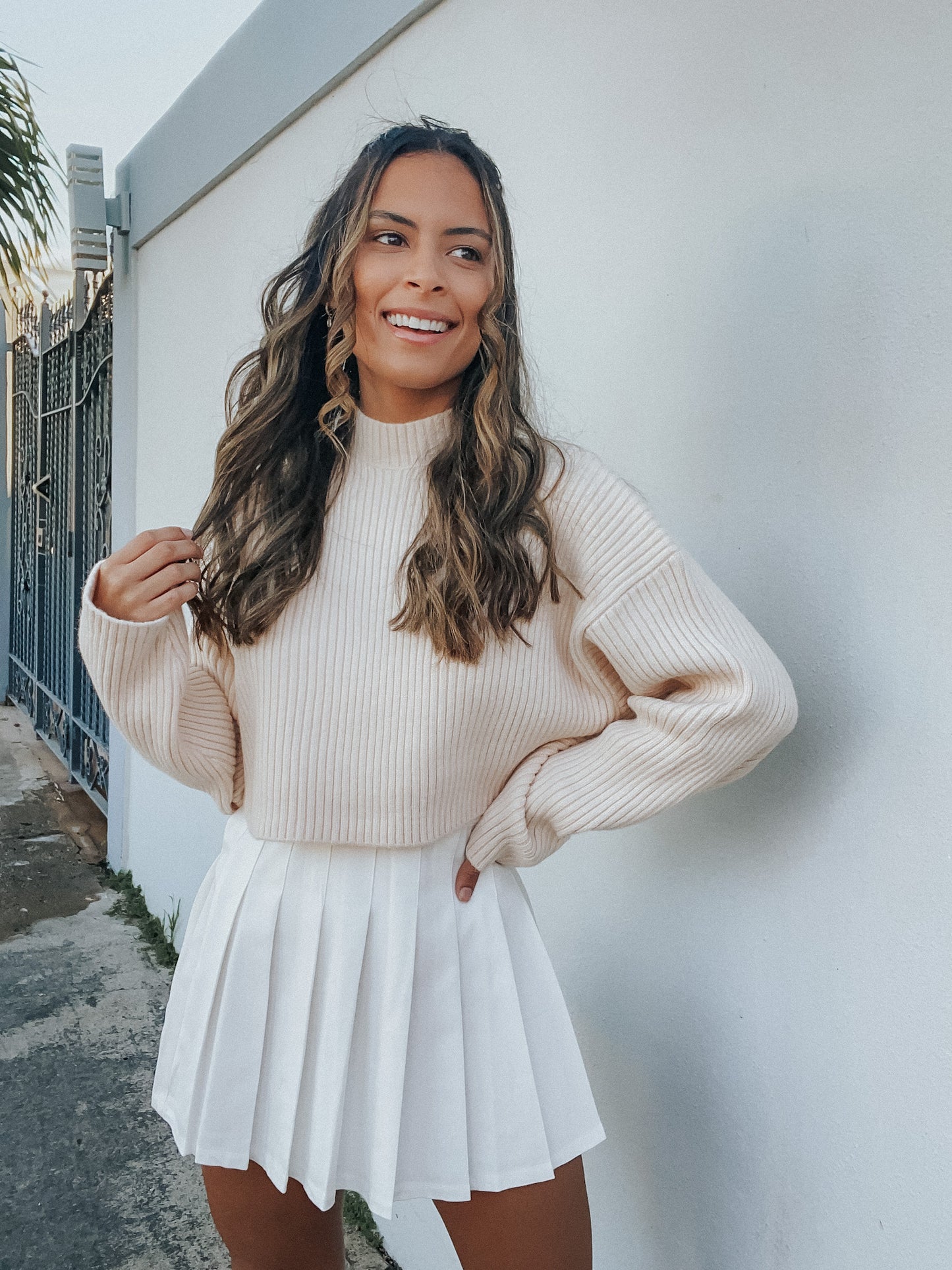 PLEATED TENNIS SKIRT