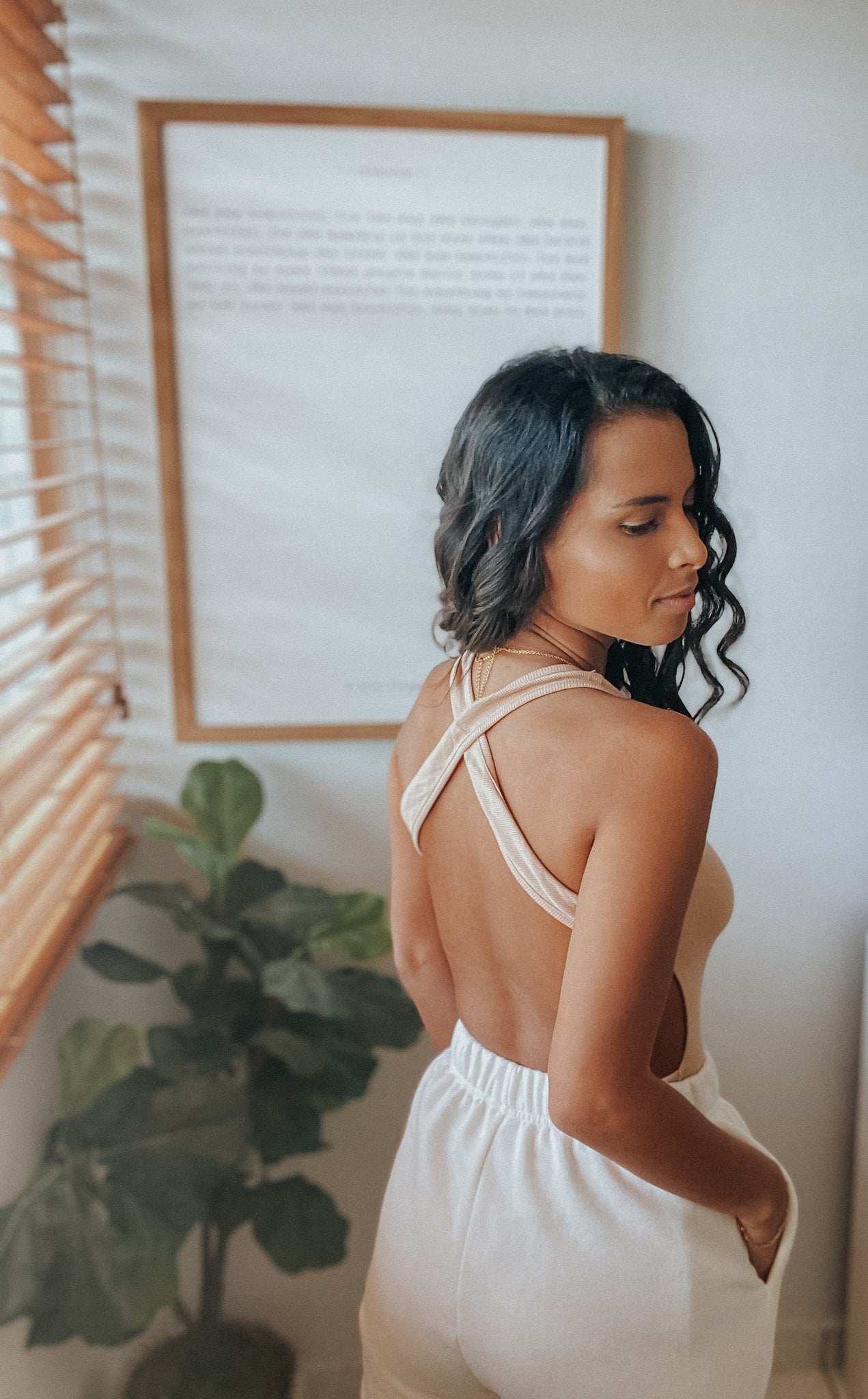 Back Crossed Bodysuit