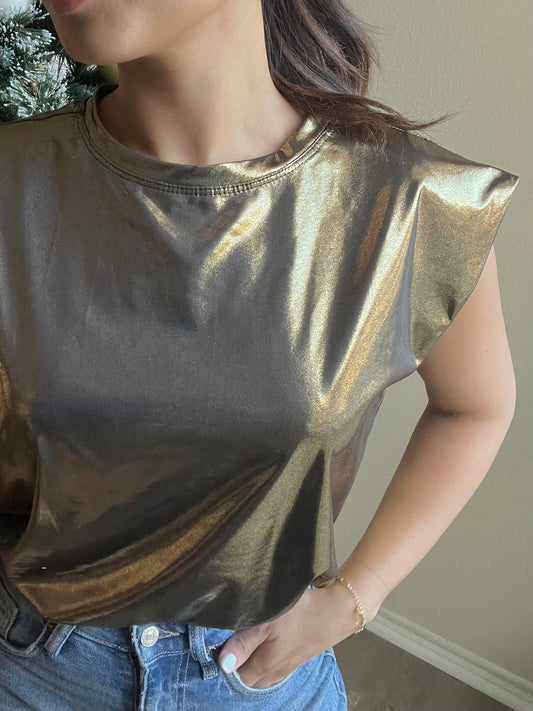 METALLIC TOP