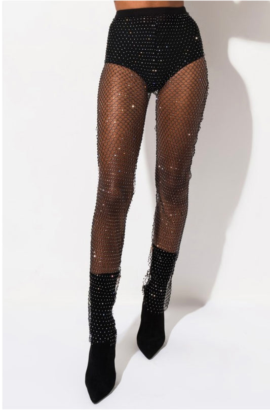 RHINESTONE LEGGINS