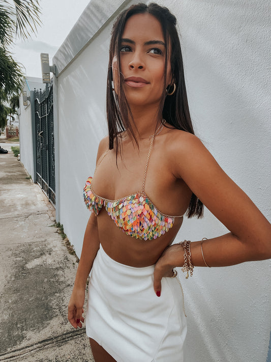 MULTI CHAIN BRALETTE